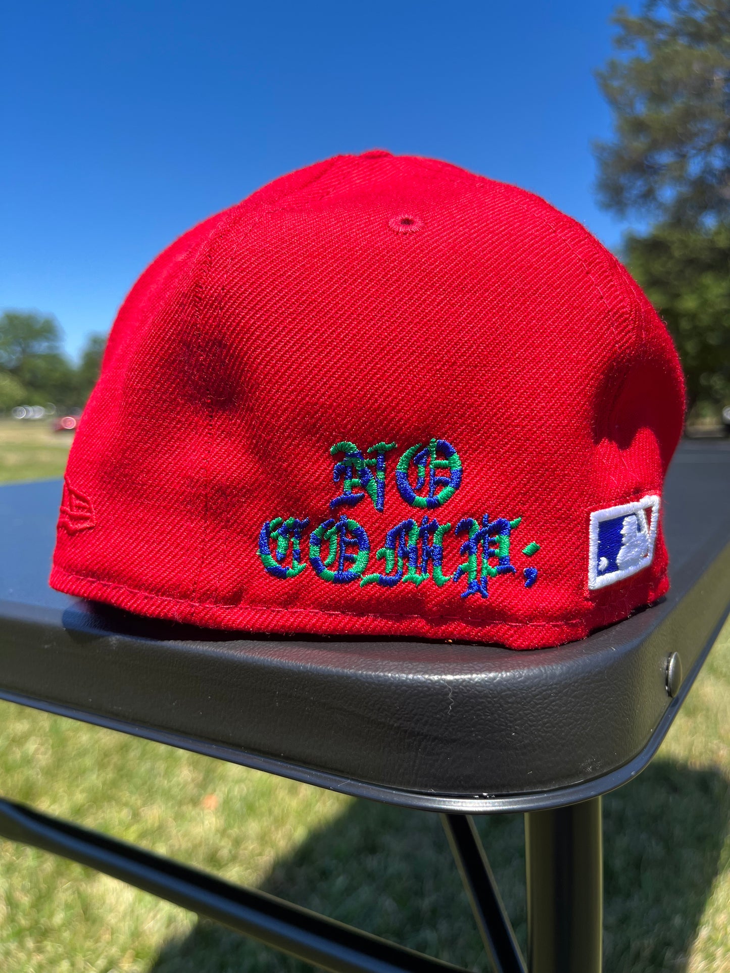 LOS ANGELES DODGERS 1988 WORLD SERIES 𝔑𝔒 ℭ𝔒𝔐𝔓; FITTED [SIZE 7 1/4 + 7 3/8]