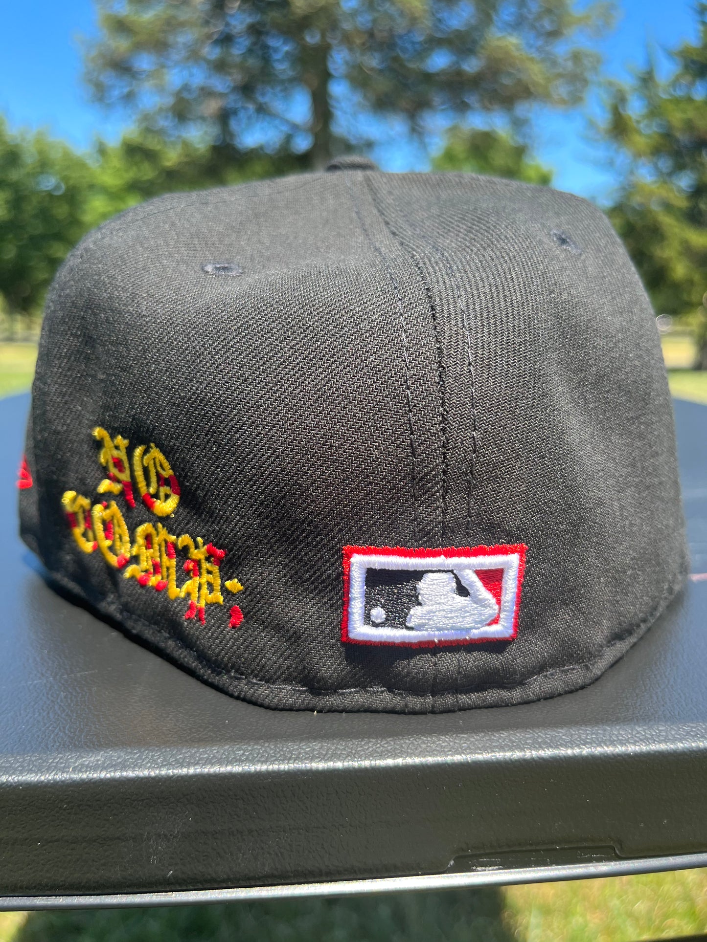 CHICAGO WHITE SOX COMISKEY PARK 75TH ANNIVERSARY 𝔑𝔒 ℭ𝔒𝔐𝔓; FITTED [SIZE 7 1/4]